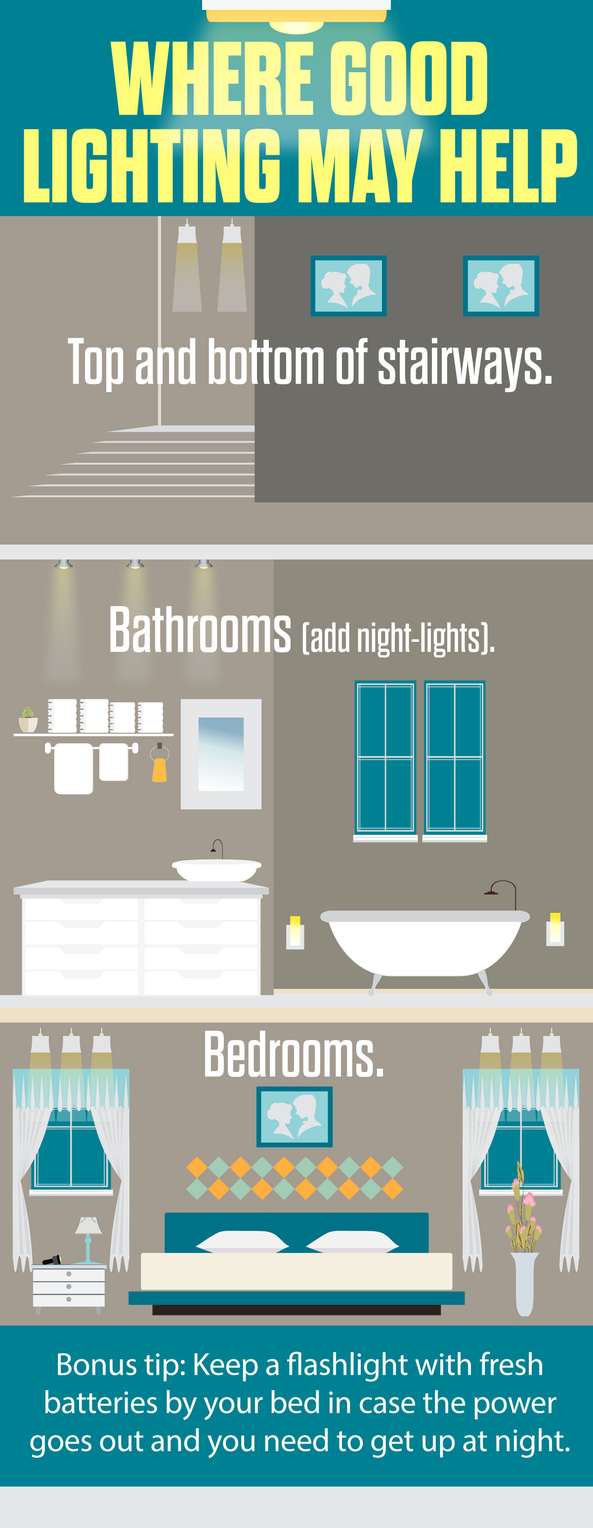Shine a light on fall prevention